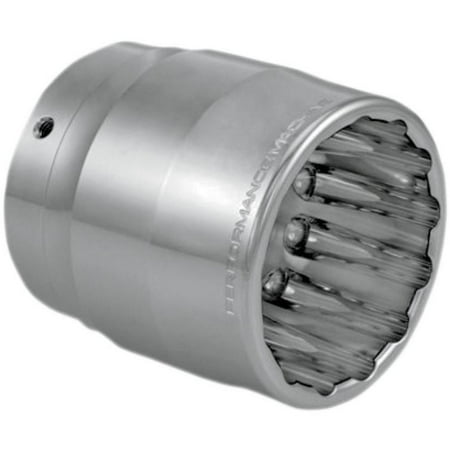 Rinehart Exhaust Dyna (Performance Machine 0204-2015CLE-CH Elite Exhaust End Cap for Rinehart 4in. Slip-On - Clean Cut -)