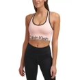 thumbnail image 2 of Calvin Klein Performance Women's Logo Nylon Stretch Bralette, Peach, S, 2 of 3