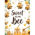 thumbnail image 4 of Decorative Design Bee Theme Decorative Flowers Sweet as can Bee Banner for Kids Party Spring Celebration Baby Shower, 4 of 8