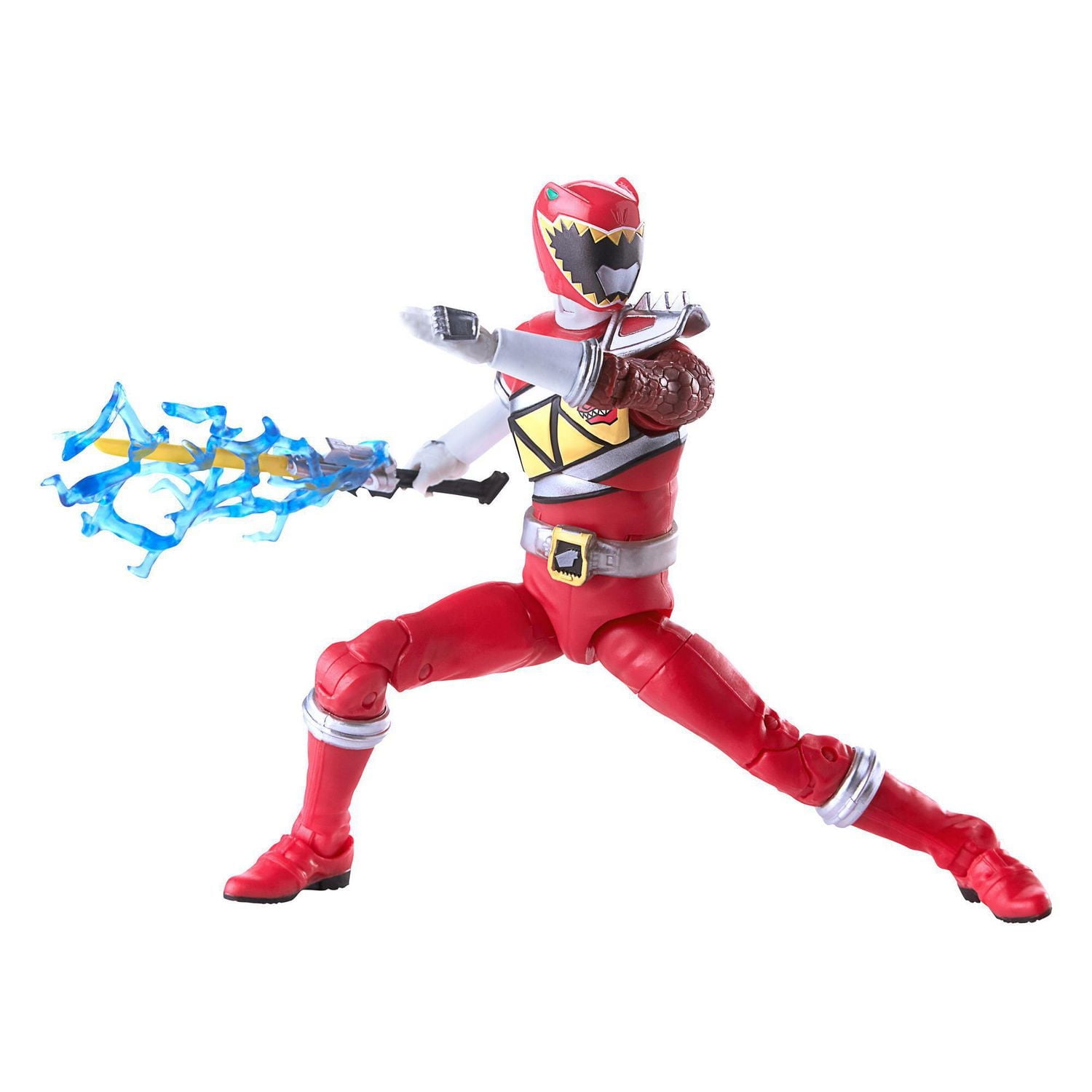 Power Rangers Lightning Collection 6-Inch Dino Charge Red Ranger Collectible Action Figure