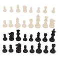 thumbnail image 4 of Chess Pieces PS Plastic Mini Chessmen Figurine Pieces 49mm King For Party Camping, 4 of 8