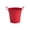 Red, variant on Bwiyojiz Mini Iron Bucket with Handles, Decorative Planter or Pen Holder for Desktop, Bathroom, Rustic Decor