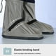 thumbnail image 3 of Kearding 1 par de cubiertas para zapatos, impermeables, antideslizantes, para bicicletas de carretera, chanclos para deportes al aire libre, Paraguas de lluvia Café SG, 3 of 6