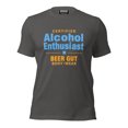 thumbnail image 1 of t-shirt Unisexe Passionné d'Alcool Certifié 1, 1 of 8