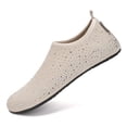 thumbnail image 5 of Womens Barefoot Water Shoes Travel House Slippers for Indoor and Outdoor Aqua Socks for Beach Swim Surf Yoga Dancing Camping Must Haves,Beige,35, 5 of 7