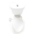 Aim to Wash! Bidet Attachment, Dual Nozzles, Hot and Cold Water