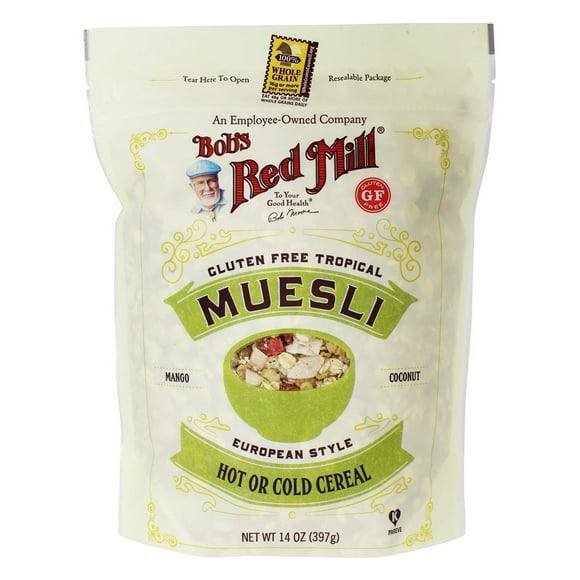 Bob's Red Mill - Muesli European Style Gluten Free Tropical - 14 oz.