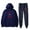navy blue, variant on Kpop Stray Kids Ate Chk Chk Boom Merch Hoodies Jogger Pants Winter Women Men Fashion Streetwear