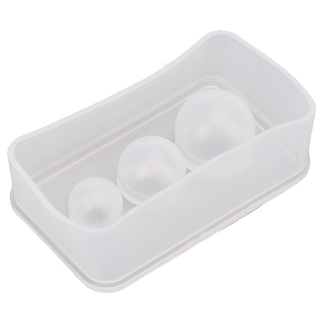 Moldes de la Esfera Silicona, Molde de la Pelota Cosmos Producción de BricolaJe Resistente A la Lágrima Flexible para Proyectos de Elaboración para decoración