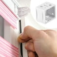 thumbnail image 6 of CIYISON 6/24Pcs Window Blind Mounting Brackets White Box Plastic Blind Headrail Holder, 6 of 11