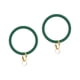 thumbnail image 3 of 2 Unids Pulsera de Silicona Gran Círculo Pulsera Pulsera Llavero Anillo Llave Colgante Accesorios para Mujeres Damas (Verde), 3 of 6