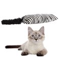 thumbnail image 2 of cat tease toy kitty girando diversión entrenamiento varilla zebra-stripe Sunnimix Cat Tease Stick, 2 of 7