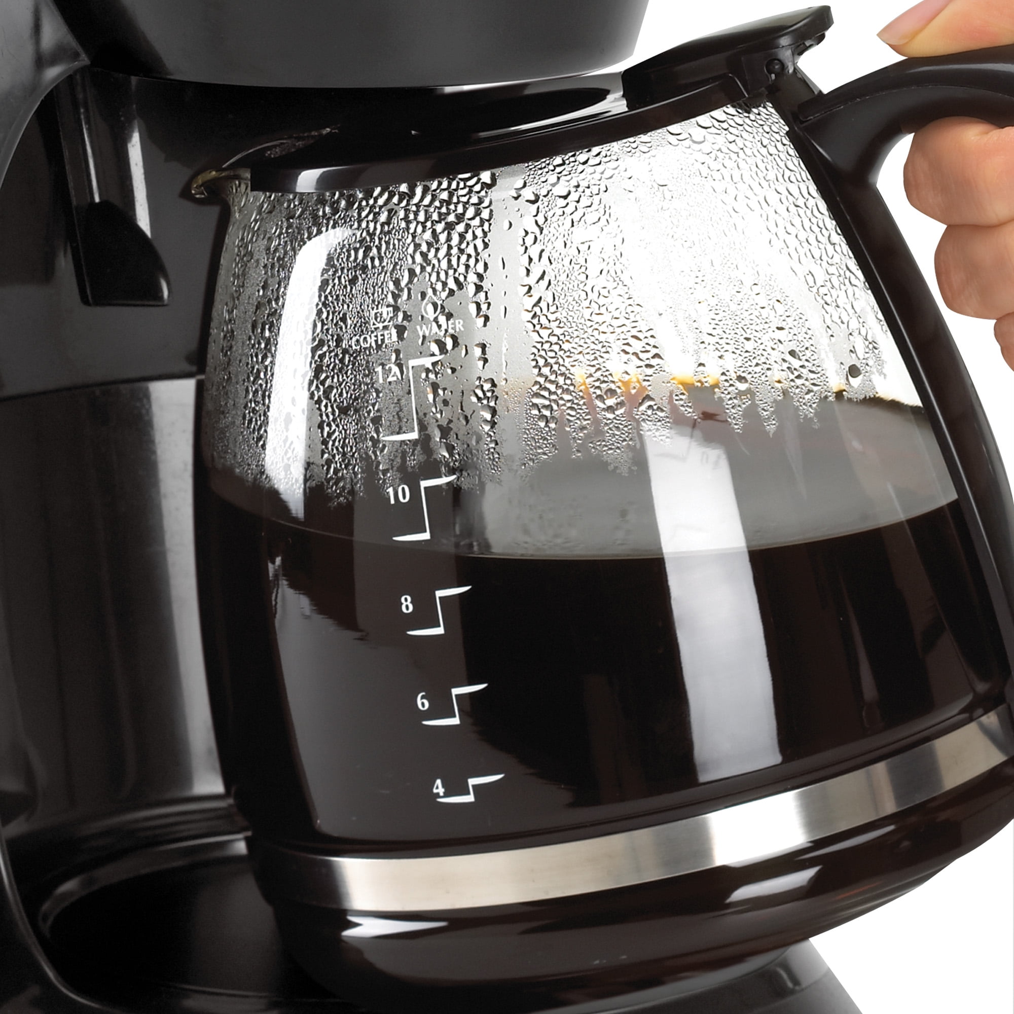 Black & Decker 12 Cup Programmable Black & Stainless Steel Coffee