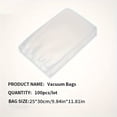 thumbnail image 6 of 100Pcs Commercial-Grade Heavy-Duty Vacuum Sealer Bags, for Food, Snacks, Fruits & Nuts Storage, Boilable, Steamable & Freezer-Safe, 6 of 13