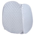 thumbnail image 3 of Durasage Pop-Up Portable Steam Sauna Spa, - 800W Steam Generator, Foldable Tent, Timer Control, Indoor Home Use, Includes Chair & Storage Pocket - silver, 3 of 9