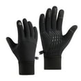 thumbnail image 4 of Baohd Touch Screen Gloves With Cold Defending And Warm Keeping Technology Waterproof Gloves Thermal Gloves Black M 5Set, 4 of 6