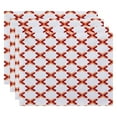 thumbnail image 2 of Simply Daisy 18" x 14" Criss Cross Geometric Print Placemat (Set of 4), 2 of 2