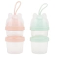 thumbnail image 2 of Contenedor de fórmula para bebés, dispensador de fórmula para bebés, contenedor portátil de leche en polvo, contenedor de almacenamiento de refrigerios para bebés, artesanía superior, 2 of 14
