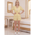 thumbnail image 2 of Conjunto 2 Piezas Short y Blusa con Lazos, Fresco y Cómodo, Estilo Verano Chic para Mujer, 2 of 5