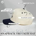 thumbnail image 3 of Have A Day Trucker Hat, Funny Embroidered Dad Cap with Playful Message, Casual Retro Baseball Hat, Unique Gift for Him or Her, Everyday Positive Vibes, 3 of 5