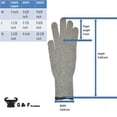 thumbnail image 5 of G & F Products CUTShield Slash-Resistant Gloves, Reusable Fabric Cleaning Gloves, Extra Large (XL), 1 Pair, 5 of 9