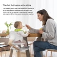 thumbnail image 4 of Silla alta Stokke Nomi gris/natural con juego para bebés de 6 a 24 meses, 4 of 6