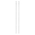 thumbnail image 1 of Unique Bargains 10 Inch Upholstery Needles Stainless Steel Large Eye Stitching Needles 2 Pack, 1 of 5