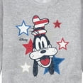thumbnail image 3 of Disney - Americana - Americana Goofy - Men's Crew Neck Fleece Pullover, 3 of 5
