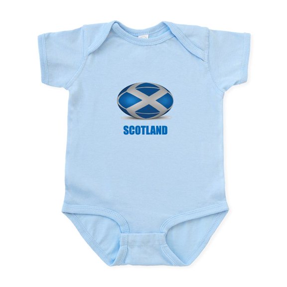CafePress - Rugby Ball Body Suit - Baby Light Bodysuit, Size Newborn - 24 Months