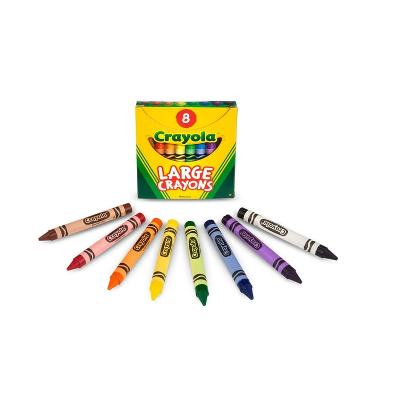 Toddler Crayons: 9 Colors  Washable and Safe for Little Hands