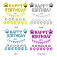 thumbnail image 2 of Ensemble de Décorations de Fête d'Anniversaire Garçons Filles Femmes Bébé Fournitures de Fête d'Anniversaire Ballons Bannière Rideaux pour Décorations de Fête d'Anniversaire Bébé, 2 of 4