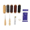 thumbnail image 2 of Leather Repair Sewing Kit, Leather Working Tools Professional DIY Waxed Thread  for Leather Craft, 2 of 8