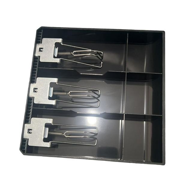Inserto de Bandeja de inserción de de cajón de caja de 3 rejillas para cajón de tienda en casa DYNWAVEMX cajón de dinero