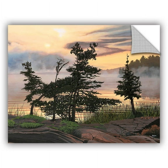 ArtAppealz Ken Kirsch "Auburn Evening" Removable Wall Art