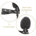 thumbnail image 2 of Miangastore 2 Pcs Microphone à Revers 3.5mm Haute Sensibilité Micro d'Enregistrement pour Réunion Interview, 2 of 8