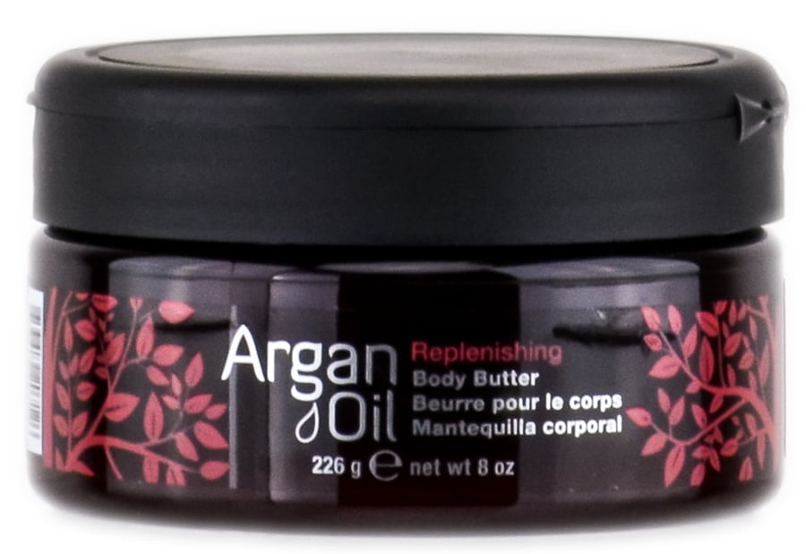 Body Drench Argan Oil Replenishing Body Butter 8 oz Pack of 1 with
