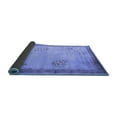 thumbnail image 2 of Ahgly Company Indoor Square Oriental Blue Asian Inspired Area Rugs, 4' Square, 2 of 4