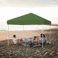 thumbnail image 4 of WildBreak Pop-up Canopy Tent, 10 x 10 feet, with 3 Sidewalls, Green, 4 of 7