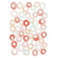 thumbnail image 2 of Popp, Grace 25x32 Black Ornate Wood Framed with Double Matting Museum Art Print Titled - Candy Pattern III, 2 of 4
