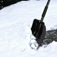 thumbnail image 4 of Gnwei Snow Shovel for Driveway Home Garage Snow Removal with D-Grip Handle Aluminum Strip 31.5 inch Long Large Capacity Shovel for Garden Car Camping Outdoor, 4 of 4