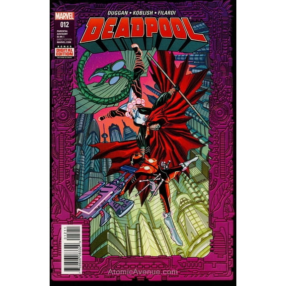 Deadpool (5th Series) #12 VF ; Marvel Comic Book