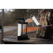Swiss Tech 2000LM Rechargeable LED Lantern with Bluetooth Speaker and 5200 mAh Power Bank, IPX4 Weatherproof