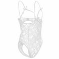 thumbnail image 3 of Amzcrzy Valentines Lingerie Bodysuit Ladies Cool Girl Lingerie Lace Solid Sedin Seductive Sexy Sling Jumpsuit Suit Sexy Plus Size Crotchless Lingerie, 3 of 4