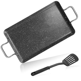 Vayepro Flat Griddle for Grill, Non-Stick Griddle Grill Pan,Double Burner  Griddle,Dishwasher Safe,Stove