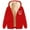 Red, variant on Aboser Yes,I'm Always Cold Fleece Hoodies for Women Thermal Sherpa Lined Jackets Casual Zip Up Hooded Jacket Thick Long Sleeve Sweatshirt Coats with Pockets