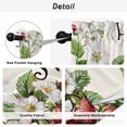 thumbnail image 5 of Strawberry Kitchen Curtains, Summer Fruits Spring Floral Botanical Light Filtering Window Curtain Panels, 2Pcs Rod Pocket Window Treatments Set for RV Dining Room Study Room 42x45 Inches, 5 of 9