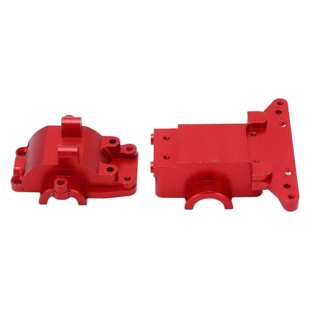 Carcasa De Caja De Cambios De Coche RC, Carcasa De Caja De Cambios Trasera Delantera De Metal Profesional Aleación De Aluminio Resistente A Altas Temperaturas Para Coche 1/18 RC ANGGREK DJ2720