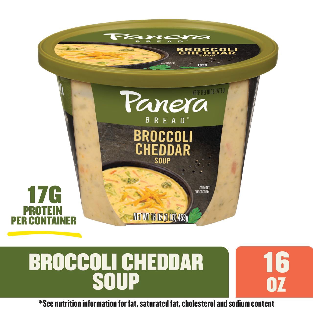 Panera Broccoli Cheddar Soup and Salad Meal Bundle