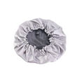 thumbnail image 2 of Neinkie Satin Bonnet Sleep Cap Double Layer Reversible Adjustable Bonnet Cap for Night Sleeping Satin Sleep Cap, 2 of 7