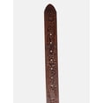 thumbnail image 4 of Kacey Lee Women's Embossed Leather Belt with Longhorn Buckle, 4 of 4